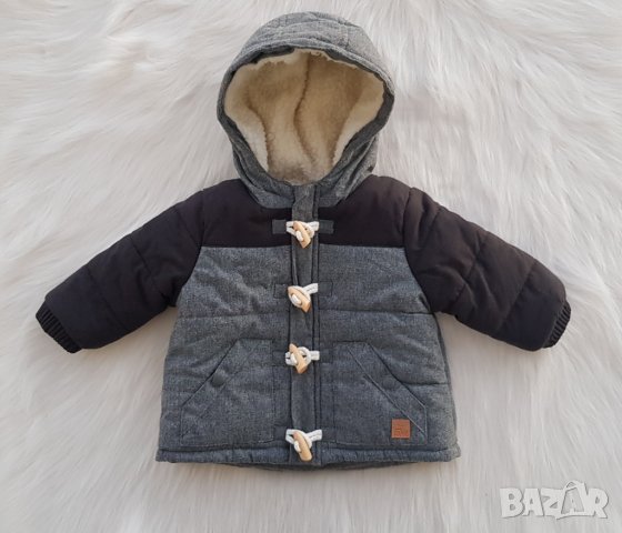 Зимно яке за бебе 6-9 месеца, снимка 11 - Бебешки якета и елеци - 39186957