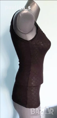 Три различни броя / Марков потник с дантела "women secret", "Romwe" и "H&M" , снимка 16 - Корсети, бюстиета, топове - 45108447