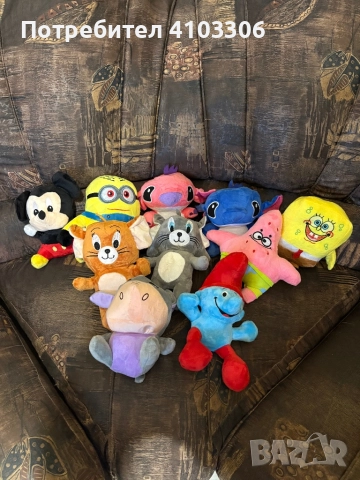 Плюшени играчки лот за кранче, снимка 3 - Плюшени играчки - 52418297