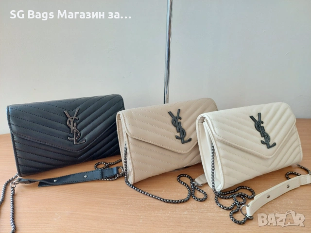 Ysl yves saint laurent дамска чанта през рамо лукс чанта  код 219