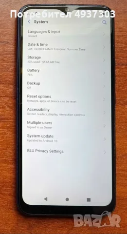 BLU G90 android smartphone / смартфон , снимка 3 - Телефони с две сим карти - 55914402