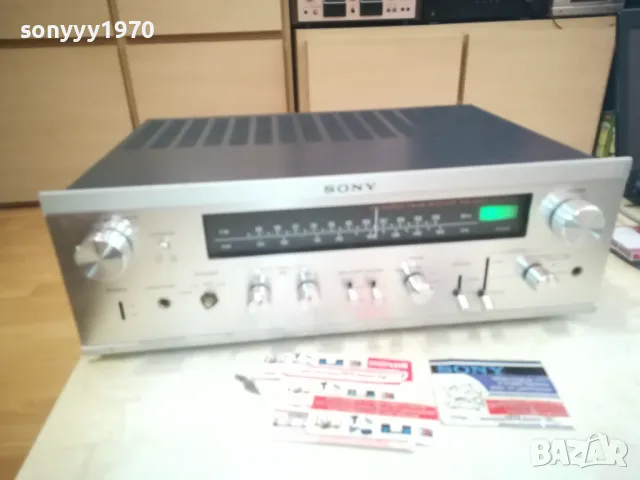 SONY VINTAGE JAPAN RECEIVER 2409241227, снимка 4 - Ресийвъри, усилватели, смесителни пултове - 47339880