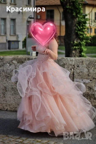 Бална рокля , снимка 2 - Рокли - 54060428