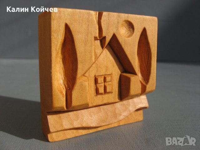 Дървен печат за хляб, снимка 2 - Аксесоари за кухня - 39044492