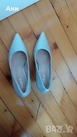 Елегантни обувки с ток 37 номер, снимка 4 - Дамски обувки на ток - 51961367