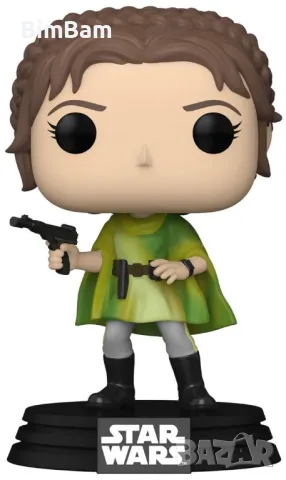Фигура Funko POP! Star Wars Movies:Return of the Jedi- Принцеса Лея / Princess Leia/40th Anniversary, снимка 2 - Фигурки - 48274973