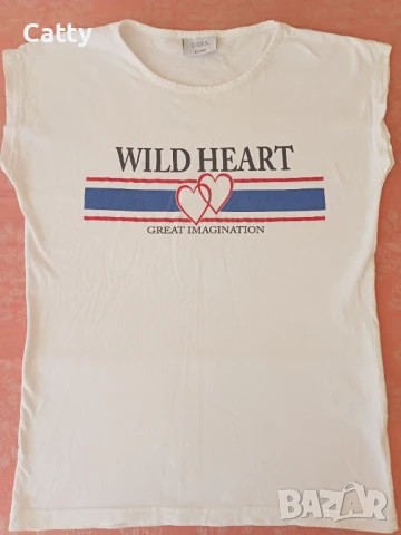 Дамски летни блузи-2 броя за 1 лв, снимка 2 - Тениски - 51016813