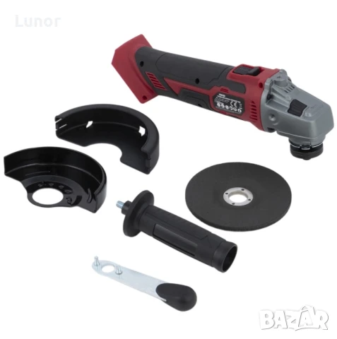 Акумулаторен ъглошлайф Steinhaus ONE 18V, Ø125 мм, 11 500 об/мин, кутия + аксесоари, снимка 4 - Други инструменти - 51131439