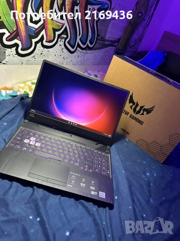 Геймърски лаптоп ASUS TUF F15 FX506L