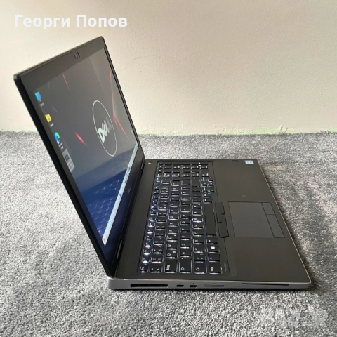 i7-9850H, 32GB RAM, Nvidia Dell Precision 7540, 512 NVMe + 1TB HDD, снимка 6 - Лаптопи за работа - 52679821