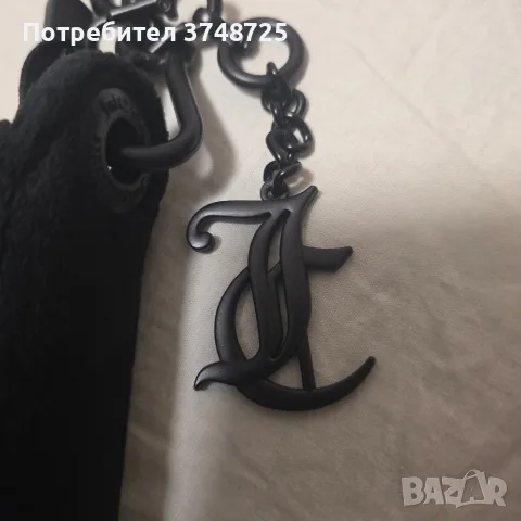 Велурена чанта Juicy Couture , снимка 6 - Чанти - 56184664