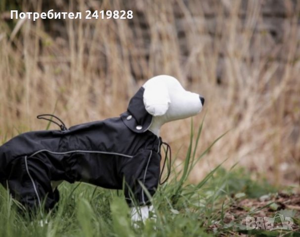 Дъждобран Kerbl Manchester, черен, s,l,xl, снимка 2 - За кучета - 35182403