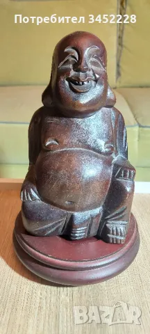 дърворезба фигура Буда за ценители , снимка 2 - Статуетки - 49800705