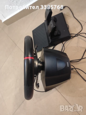 Волан с педели за playstation 5 и за компютър в гаранция , снимка 4 - Аксесоари - 51197649