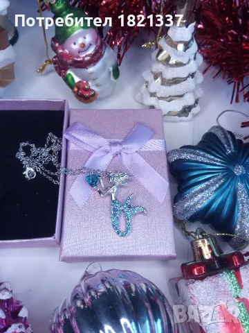 Колие с кристали , снимка 2 - Колиета, медальони, синджири - 48395212