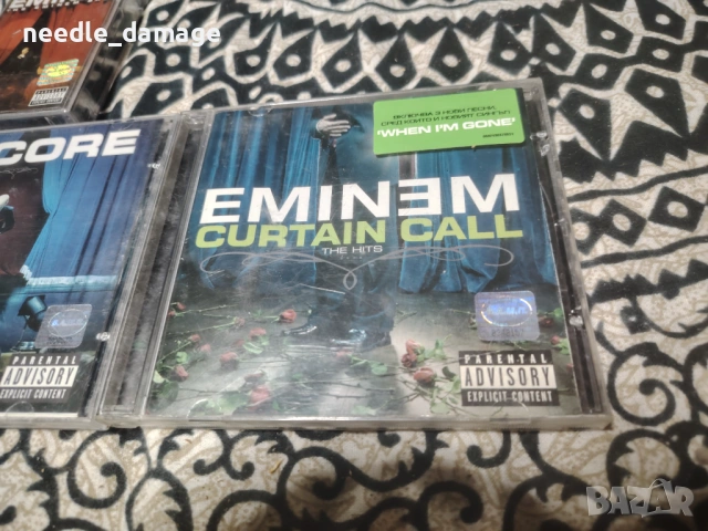  Български лицензни дискове и касета на Eminem, снимка 3 - CD дискове - 54152002