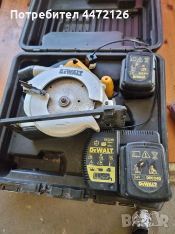 Циркуляр Dewalt, снимка 4 - Други инструменти - 52177649