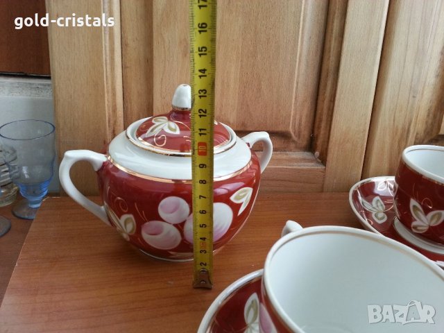 Руски порцелан чаши за чай, снимка 9 - Антикварни и старинни предмети - 35108134