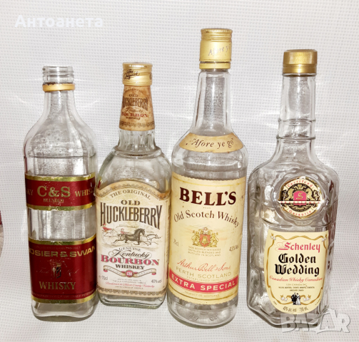 Стари бутилки от алкохол, вино и др., празни, снимка 8 - Колекции - 35683198