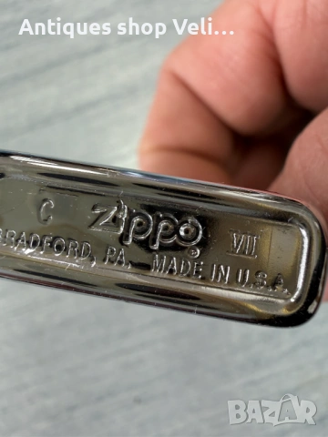 Колекционерска запалка Zippo Harley Davidson №8076, снимка 4 - Антикварни и старинни предмети - 54066126