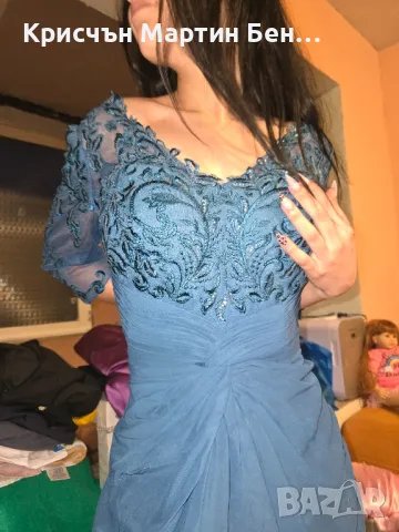 Дълга бална рокля , снимка 4 - Рокли - 40258016