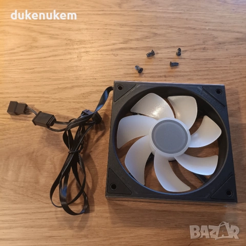 ARGB вентилатор TL-M12R-S 120 mm – PWM, тих, снимка 6 - Други - 53256903