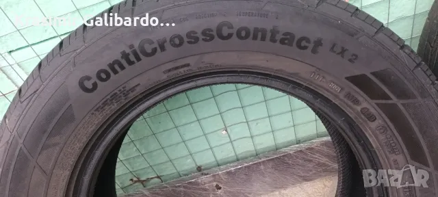 Летни гуми за SUV Continental CrossContact 215/65/16 DOT4419, снимка 2 - Гуми и джанти - 50220935