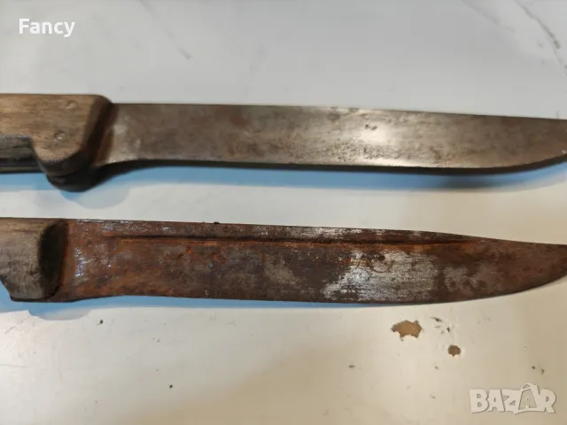 Стари ножове 2 броя, снимка 5 - Антикварни и старинни предмети - 47895245