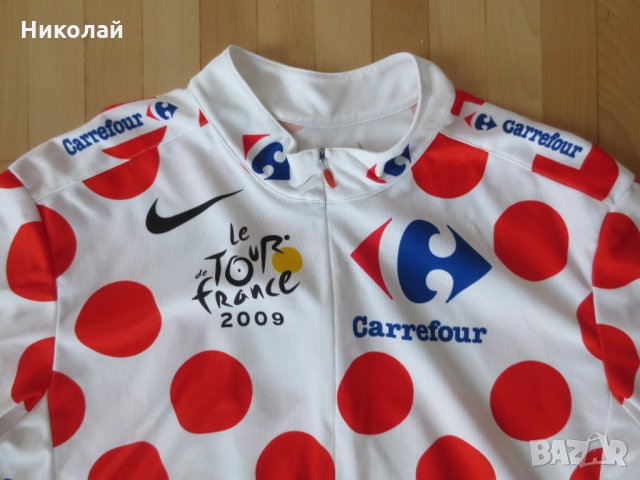 NIKE TOUR DE FRANCE CYCLING JERSEY, снимка 4 - Спортни дрехи, екипи - 33787188