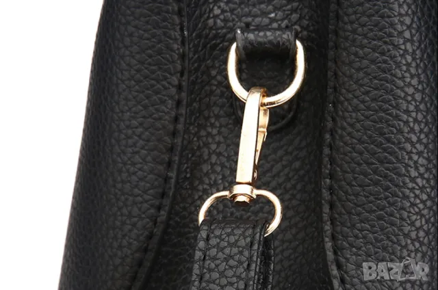 Чанта 3D Rose Black, снимка 7 - Чанти - 47951583