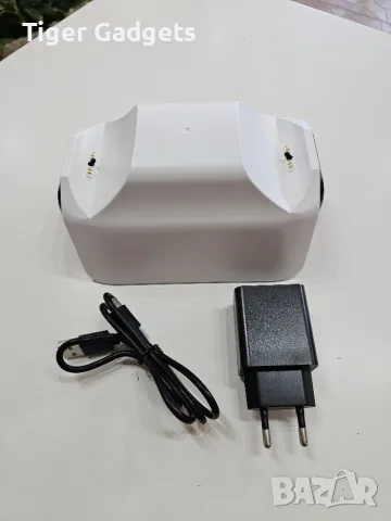 Зарядна станция Fachixy за 2 PS5 контролера, бързо зареждане за 2 часа, USB-C, снимка 5 - Аксесоари - 55728274