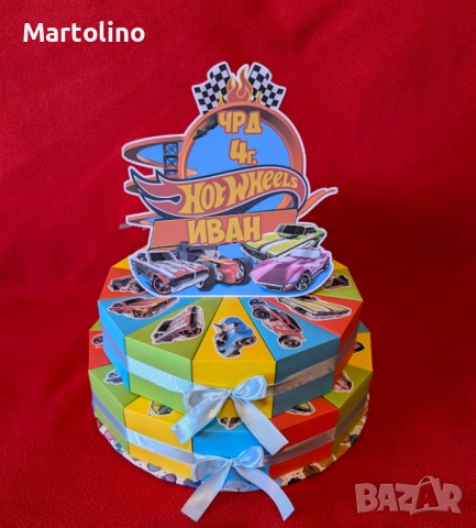 Картонена торта Блуи и Бинго, снимка 6 - Други - 52864406