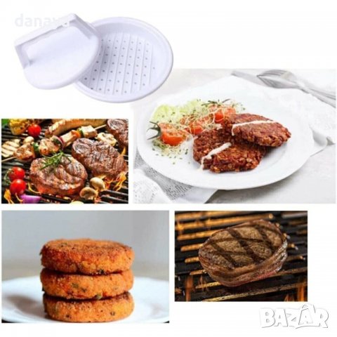 3348 Преса за бургер кюфте форма за оформяне, снимка 3 - Форми - 39458409
