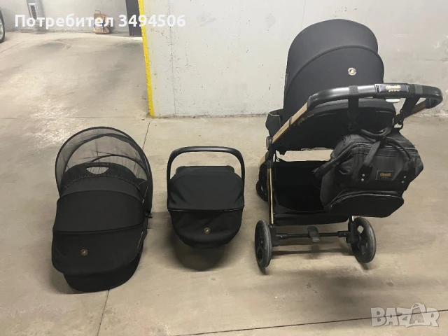 Детска количка Chipolino elite 3 in 1, снимка 3 - Детски колички - 51384481