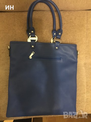 Дамска чанта в синьо, снимка 7 - Чанти - 39397410