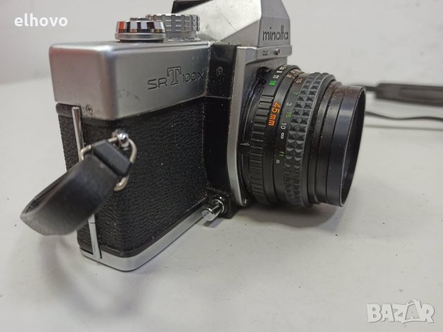 Фотоапарат Minolta SRT100X, снимка 6 - Фотоапарати - 30999650