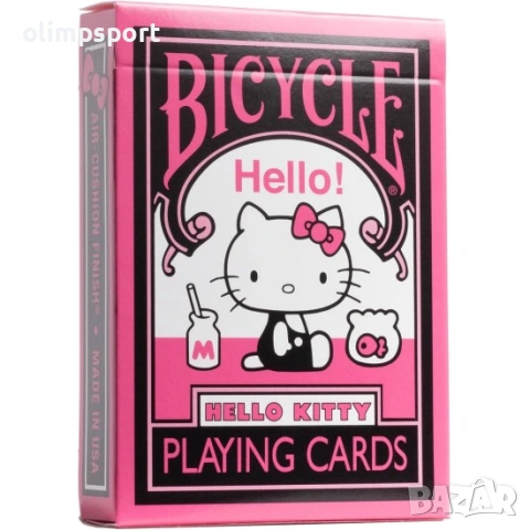 Карти за игра Bicycle Hello Kitty Black and Pink 
