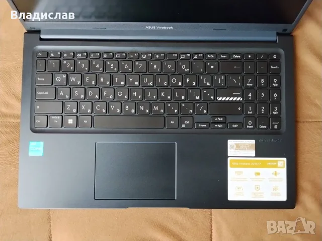 Asus Vivobook 15 X1504ZA 15.6" FHD 12th Gen Intel Core i3-1215U 16GB 256 GB SSD отлична батерия , снимка 2 - Лаптопи за работа - 56205884