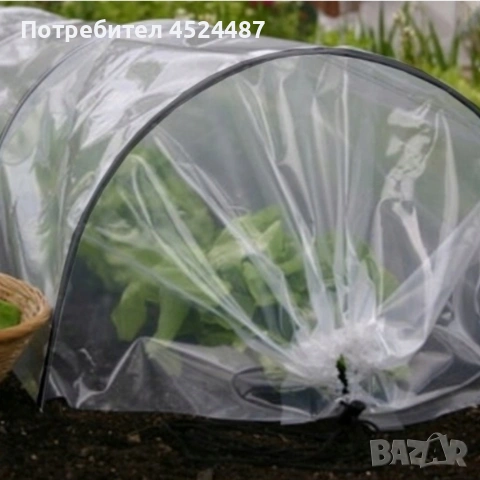 Мини оранжерия - сгъваема, практична и идеална за всеки градинар - 1,8 х 6м, снимка 4 - Оранжерии - 53981995