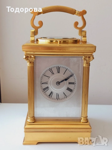 Три каретни часовника''French Carriage Clock with Repeater'', снимка 14 - Колекции - 52029531