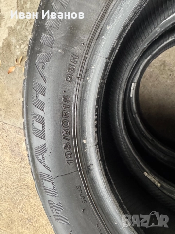 Гуми 195 60 15 Firestone Roadhawk dot 1221, снимка 3 - Гуми и джанти - 52333088