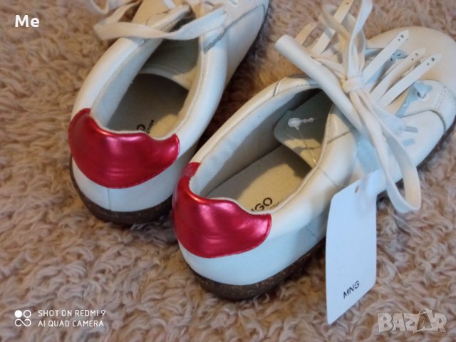 Mango нови кожени кецове 36, снимка 3 - Кецове - 30951606