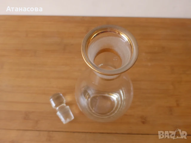 Стъклен сервиз за ракия 1970 г, снимка 9 - Сервизи - 50918134