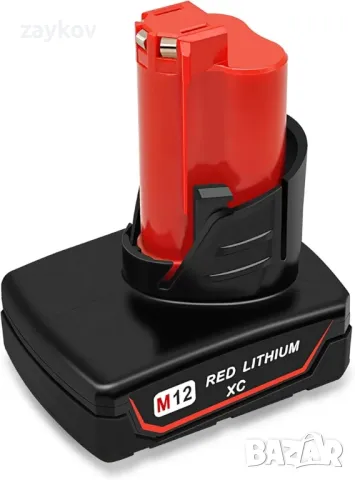 Adnmroku-3.0Ah литиево-йонна резервна батерия за Milwaukee M12 M12B, 3.0 Ah 