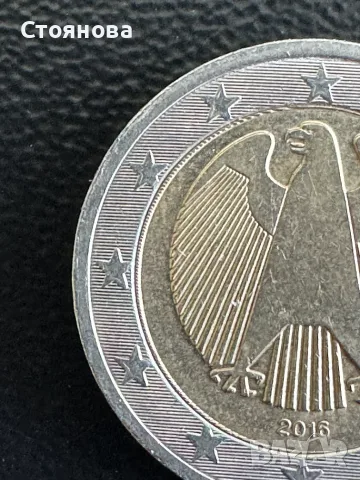 Монета 2 евро Германия , снимка 2 - Нумизматика и бонистика - 55749028