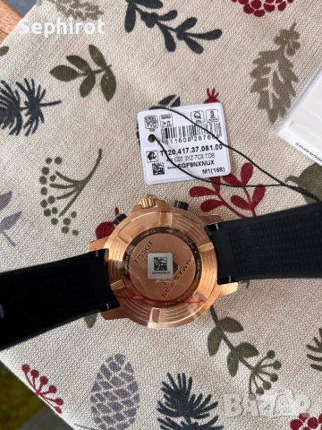 Tissot Seastar 1000 Chronograph – Нов (Rose Gold PVD), снимка 3 - Мъжки - 54208027