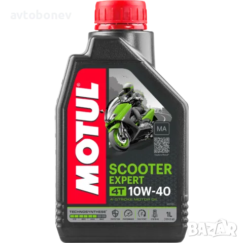 Mасло за 4-тактови скутери MOTUL SCOOTER EXPERT 4T 10W40 MA-1L