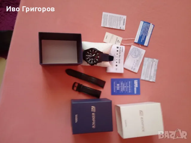 Casio Edifice 530BL, снимка 2 - Мъжки - 56364258
