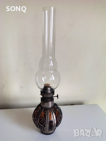 Страхотна Колекционерска Газена Лампа