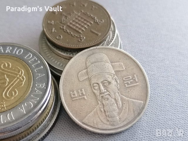 Монета - Южна Корея - 100 вона | 1988г., снимка 2 - Нумизматика и бонистика - 42138075